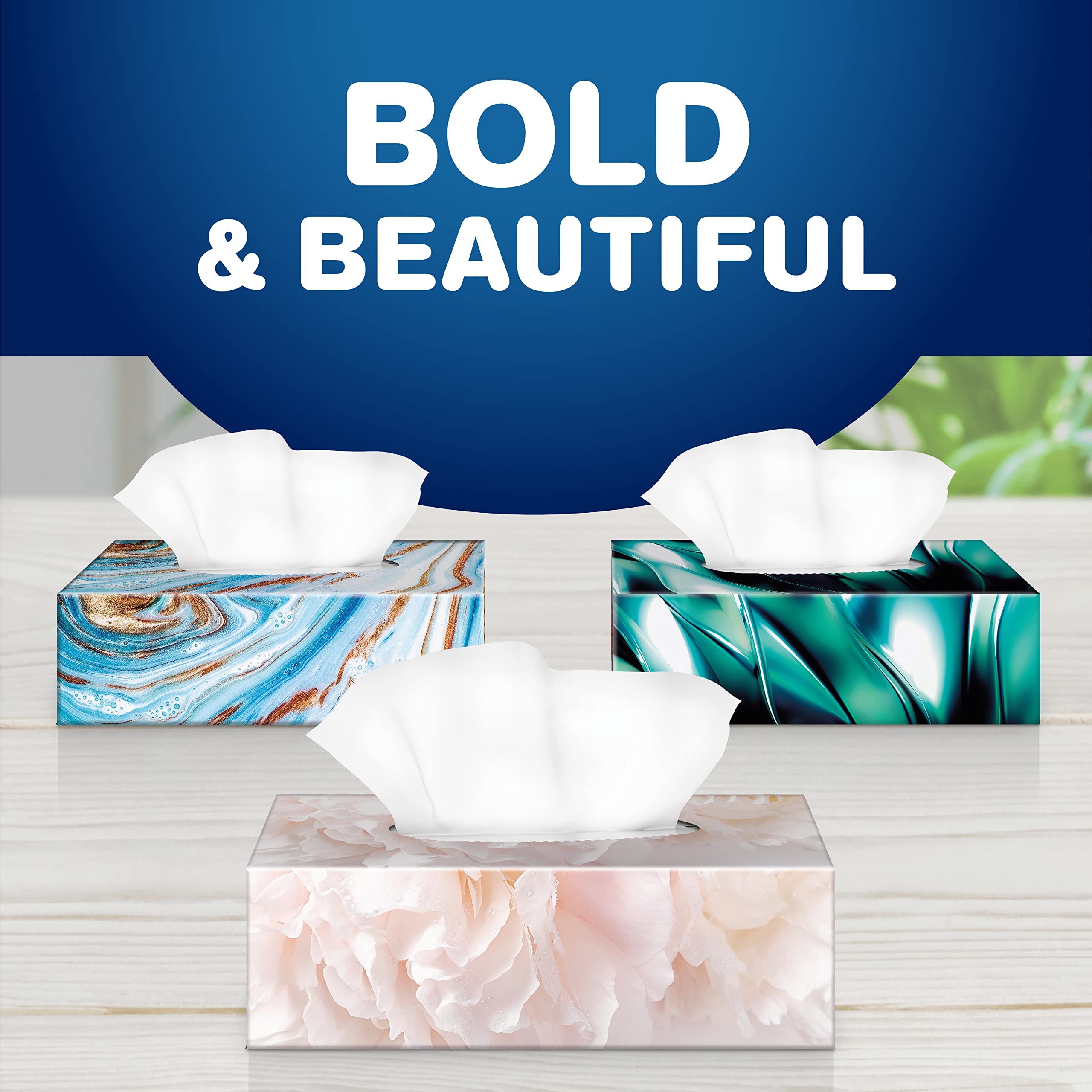 Scotties Supreme 3 Ply Soft & Strong Facial Tissue, Hypoallergenic and Dermatologist Tested, 24 Boxes, 81 Tissues per Box