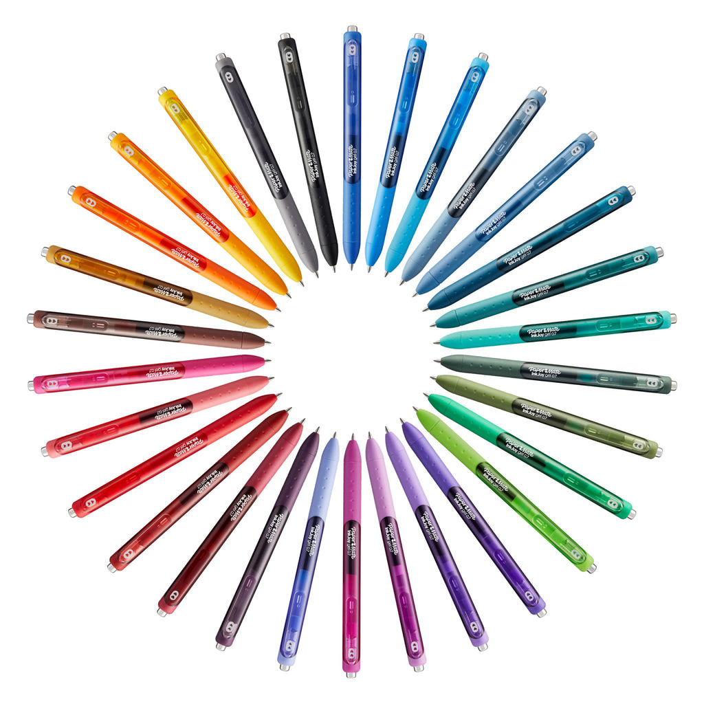 Paper Mate InkJoy Gel Pens, Candy Pop Colours, Medium (0.7mm) Point, Retractable, 4 Count