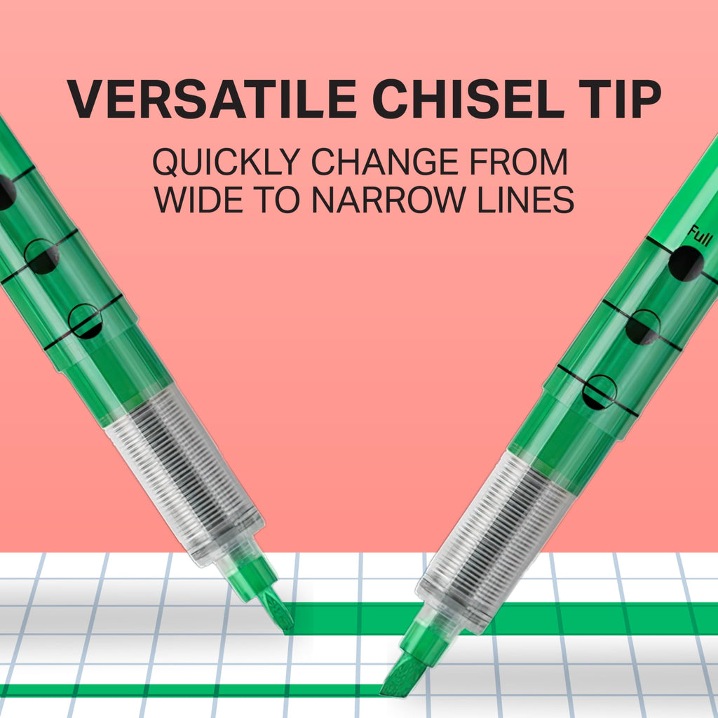 Sharpie Liquid Highlighters, Chisel Tip, Assorted Colours, 10 Count