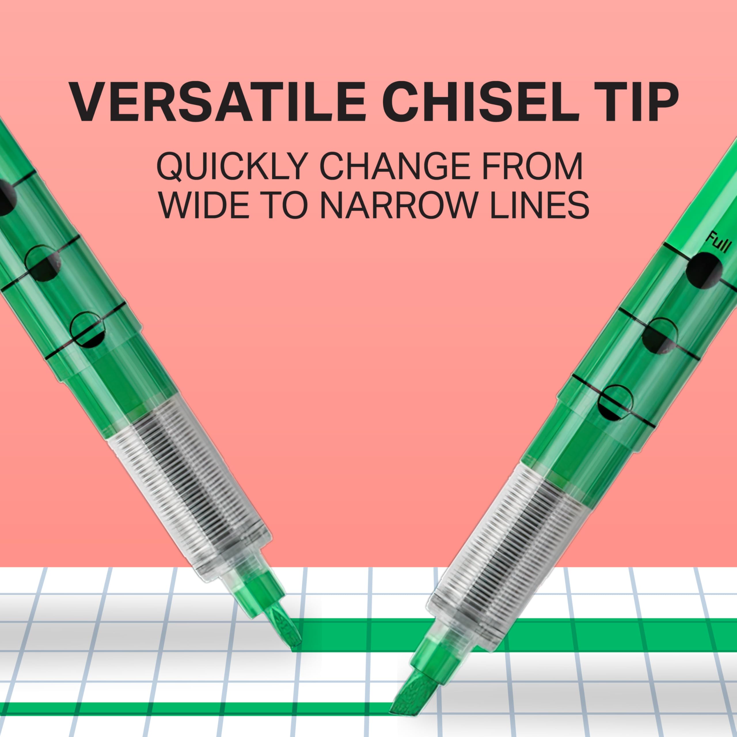 Sharpie Liquid Highlighters, Chisel Tip, Assorted Colours, 10 Count