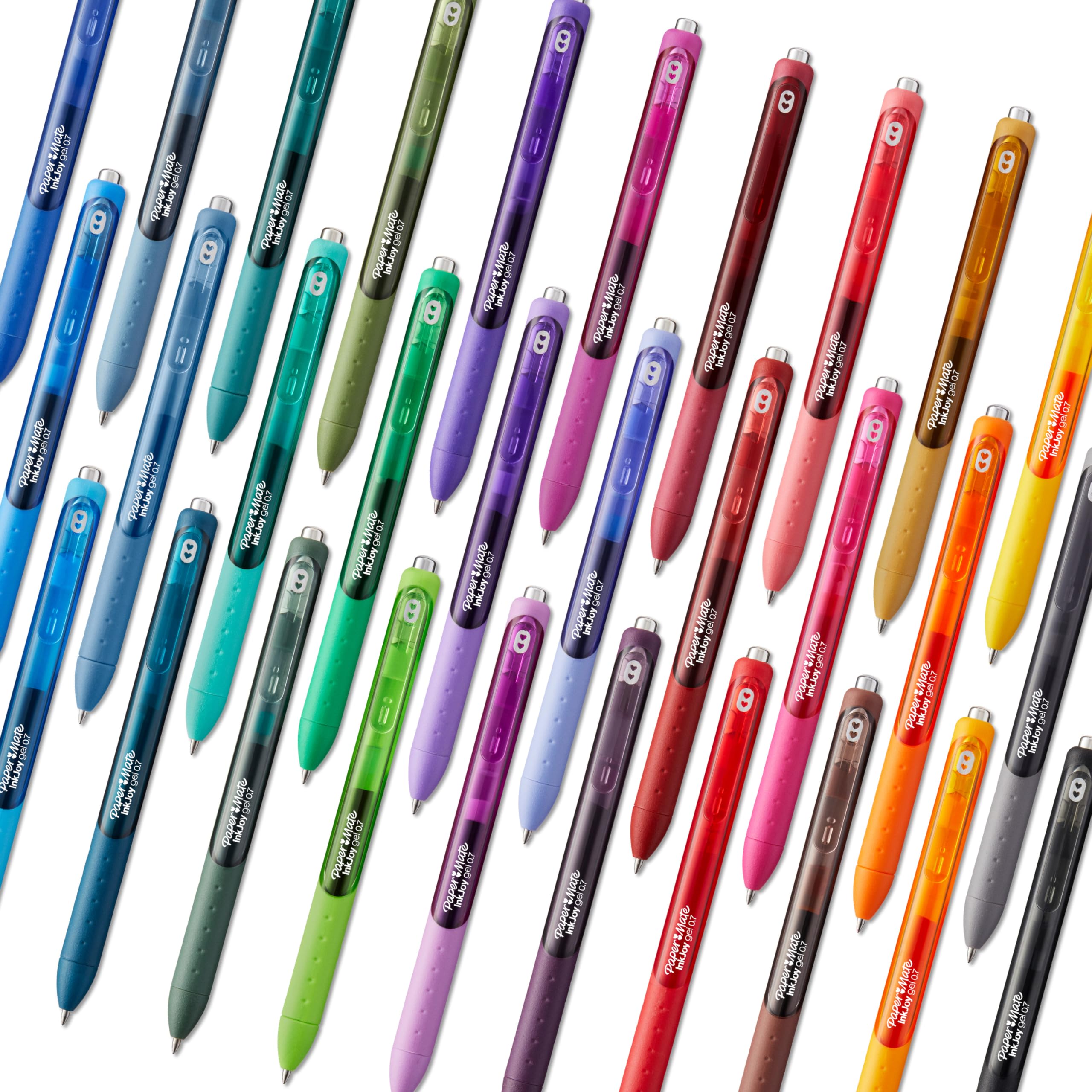 Paper Mate InkJoy Gel Pens, Candy Pop Colours, Medium (0.7mm) Point, Retractable, 4 Count