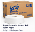 Scott Essential jumbo toilet paper case