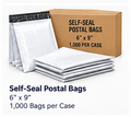 self seal postal bags 1000 case