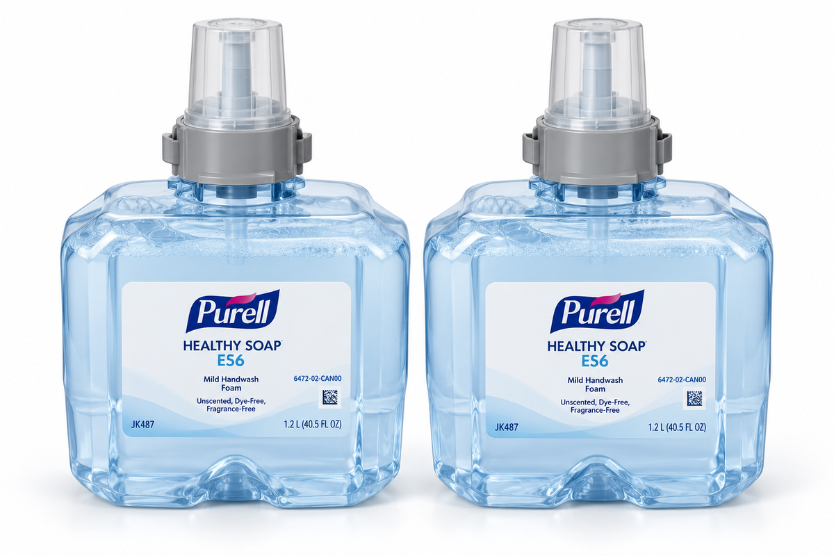 Purell Healthy Soap ES6 Mild Handwash, 1.2 L refills, 2 per case
